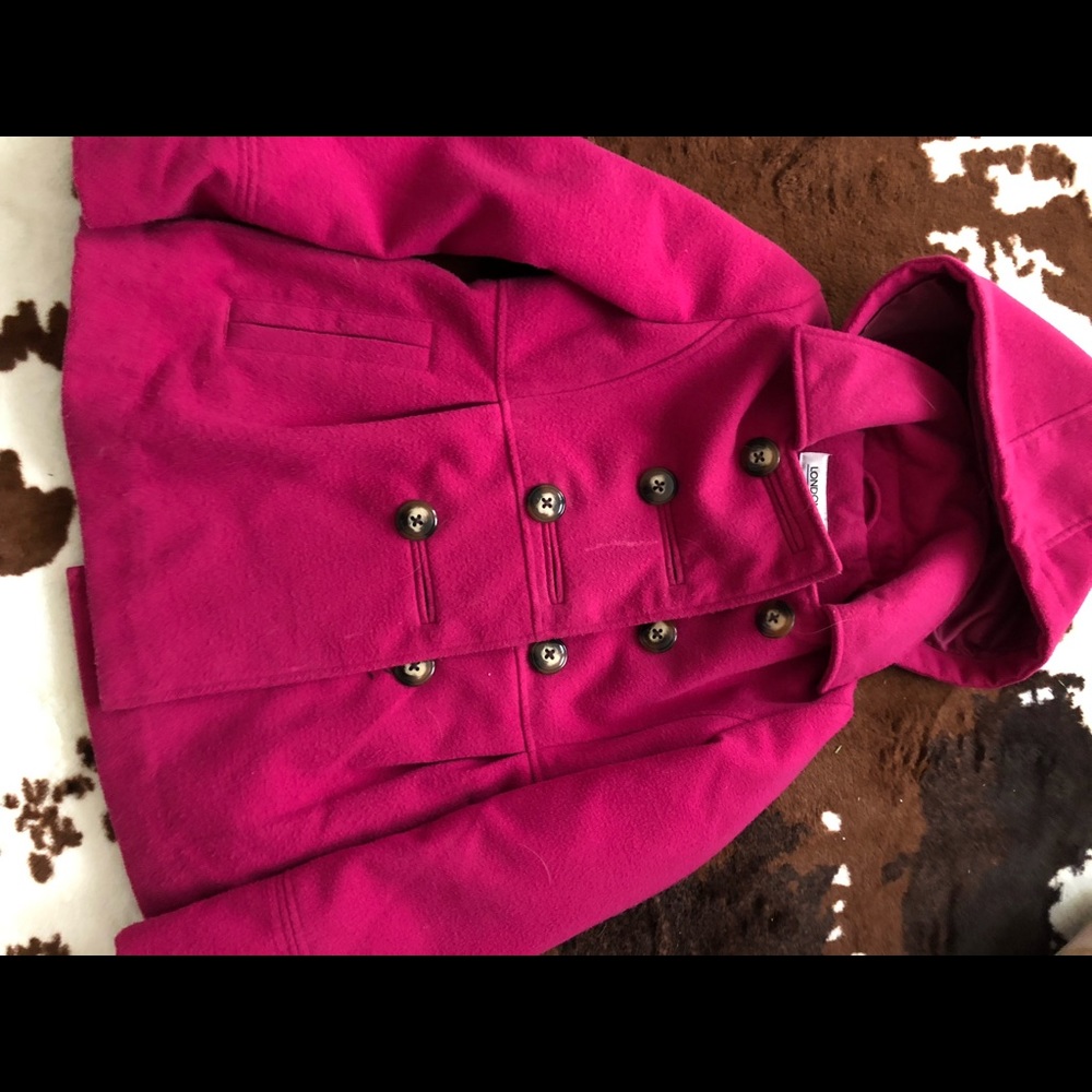 London Fog pea coat